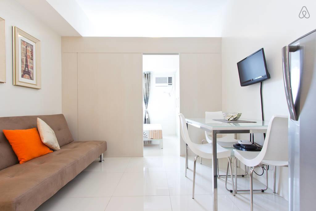 Condo Studio Luxe In Princeton Residences Манила Экстерьер фото