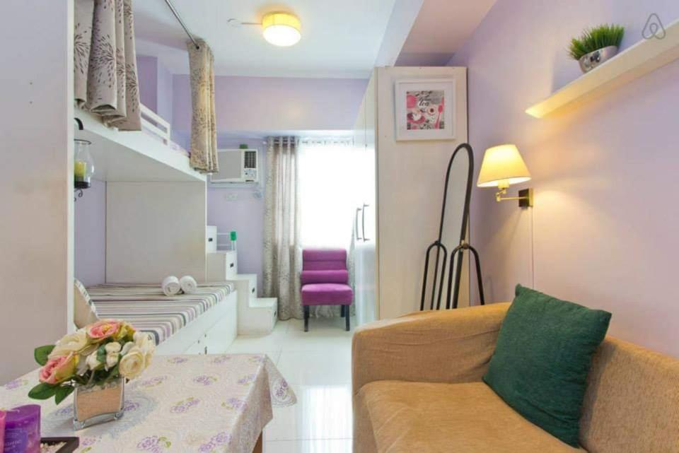 Condo Studio Luxe In Princeton Residences Манила Экстерьер фото